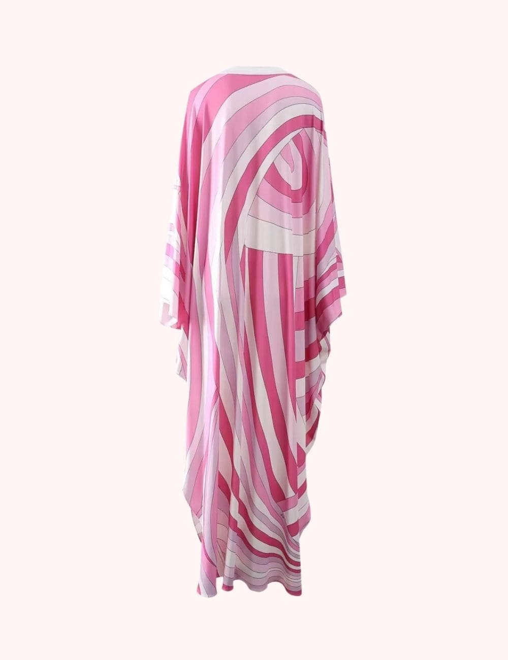 robe kimono rose soyeuse