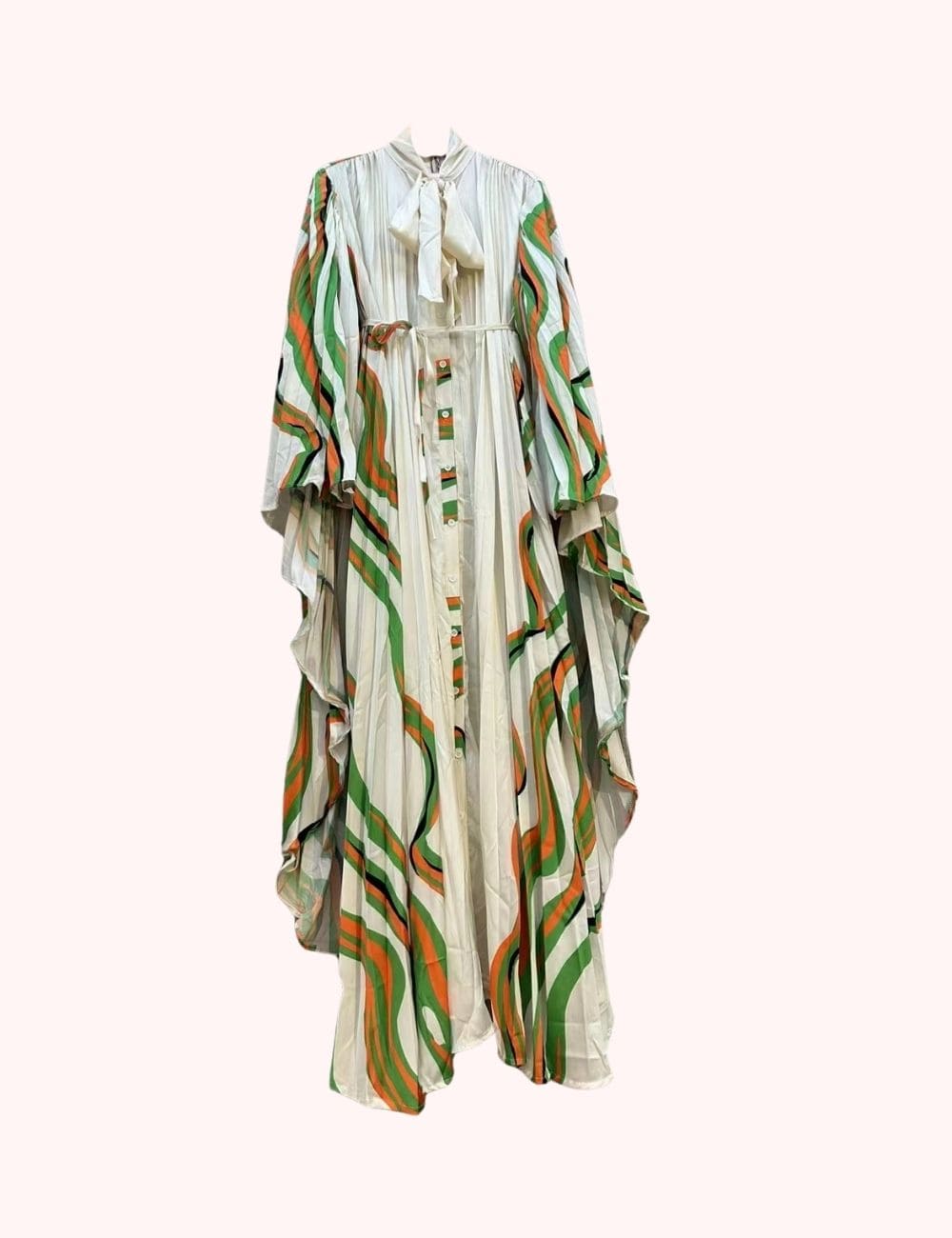 robe kimono verte
