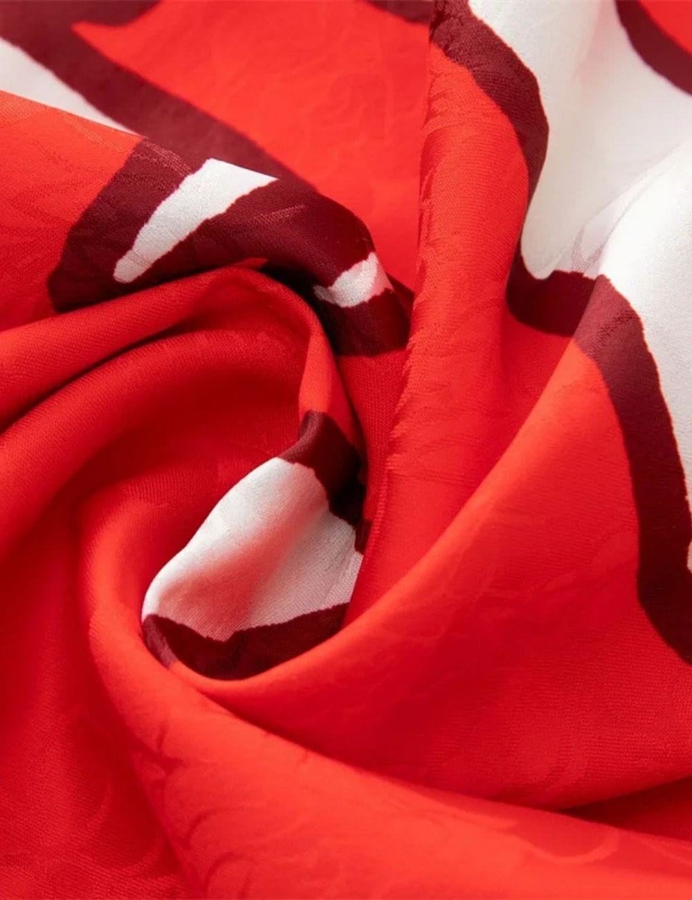 robe style kimono longue rouge