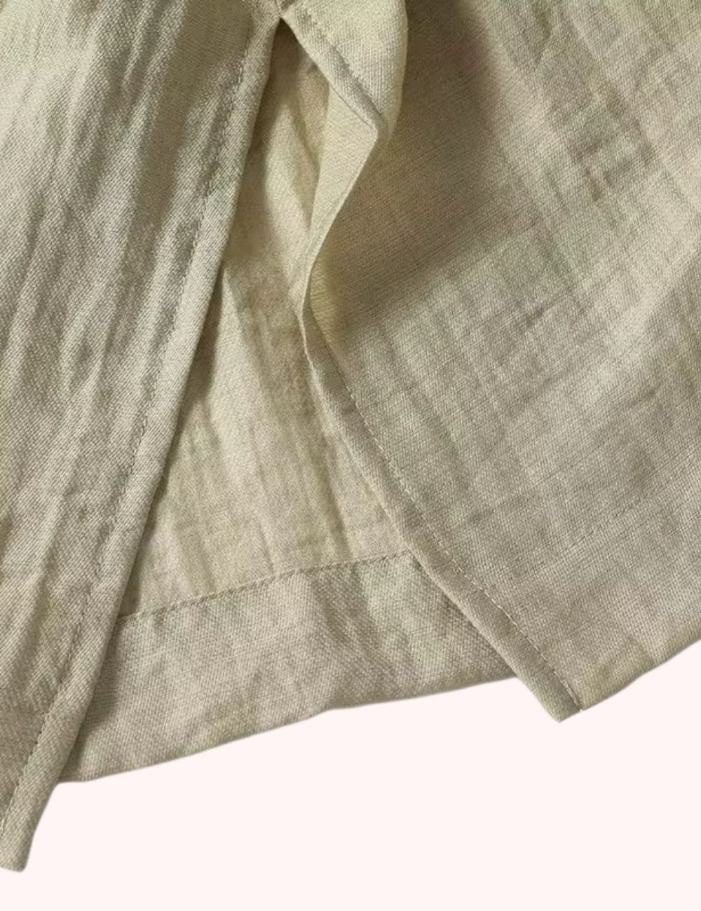 veste kimono courte verte