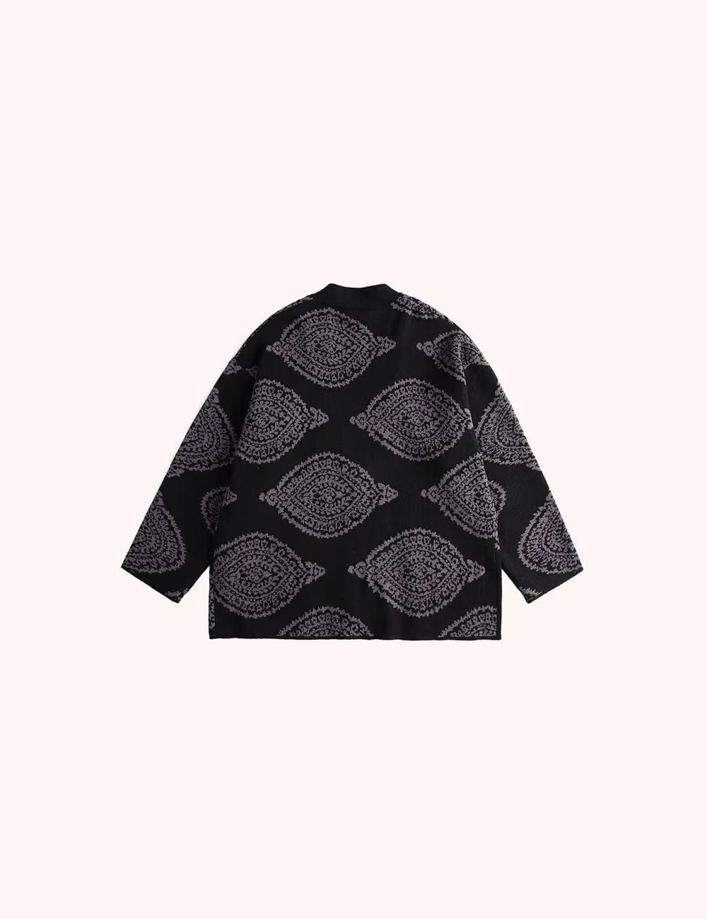veste kimono noire femme​