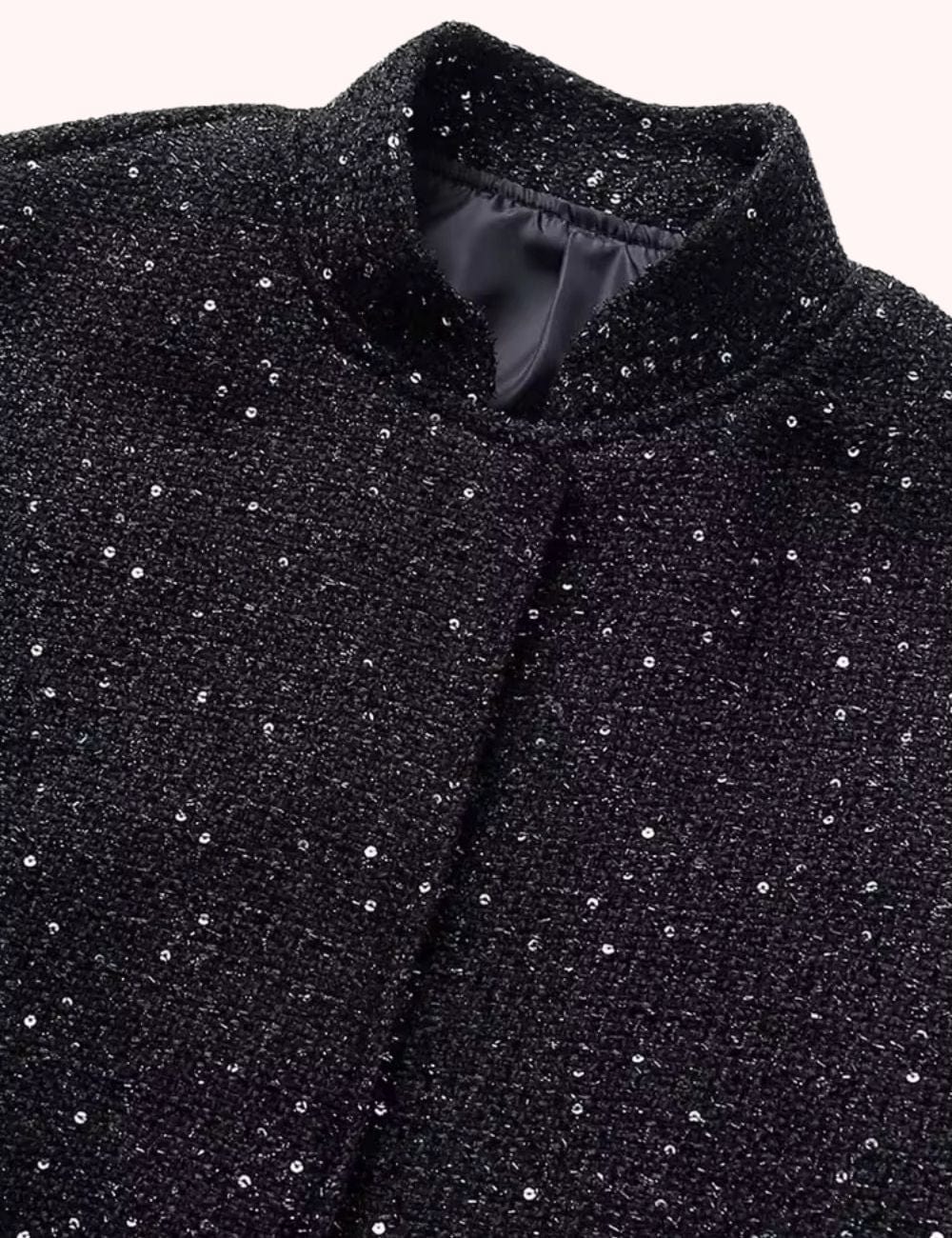 veste kimono paillettes