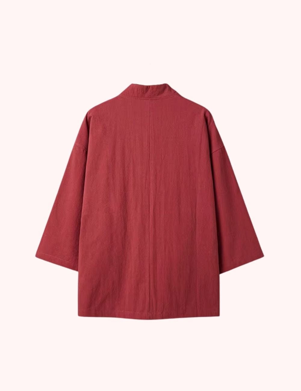 veste kimono rouge