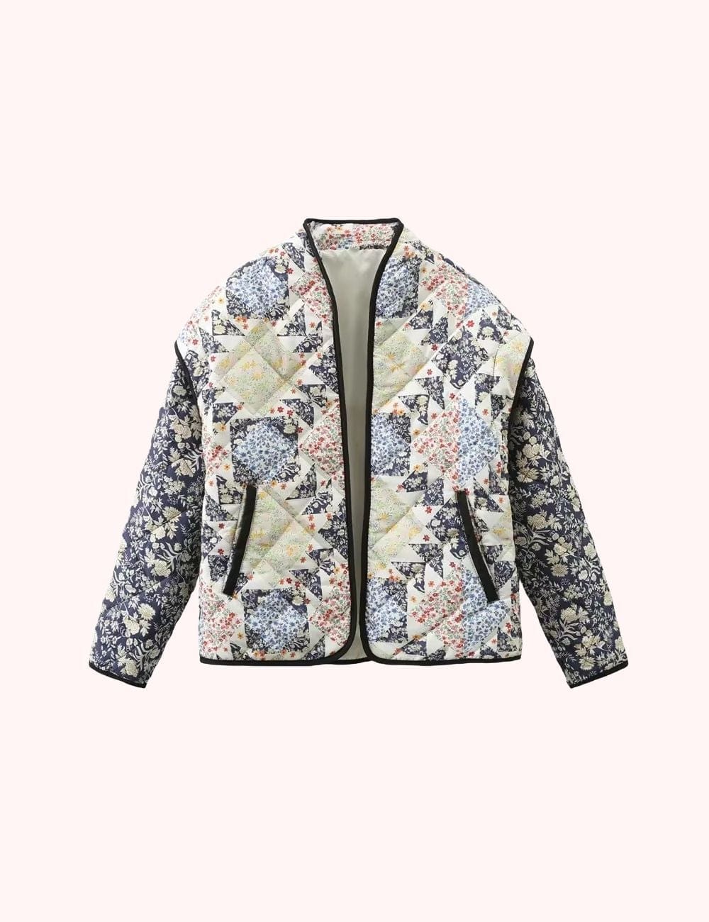 veste matelassée femme style kimono